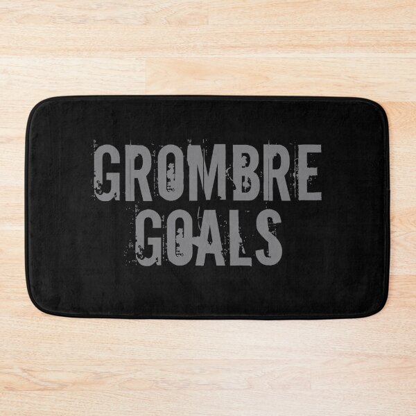 Item preview, GROMBRE GOALS- Solid Grey designed and sold by BOLDERSALONS.