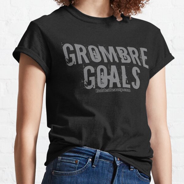 GROMBRE GOALS- Solid Grey Classic T-Shirt