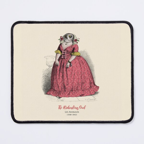 Item preview, JJ Grandville: The Ridiculous Owl designed and sold by ebrawne.