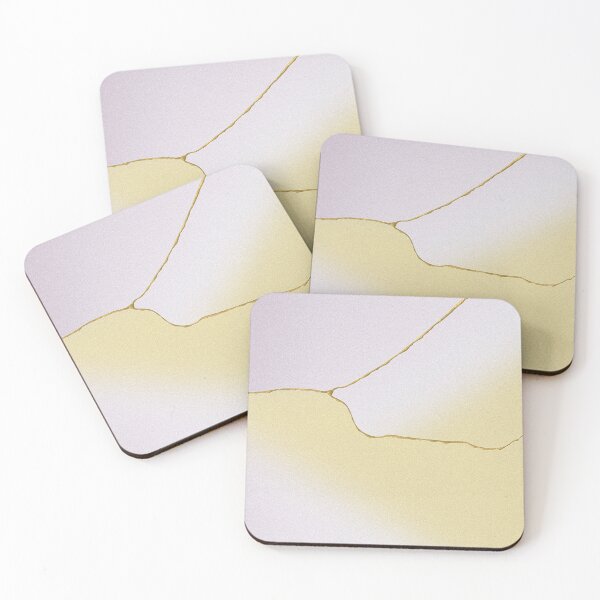 Item preview, Traditional Japanese Kintugi –  Lavender Lemon designed and sold by QuantaStudy.