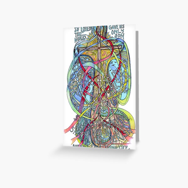 Item preview, Christ is Risen designed and sold by Lindisfarne Scriptorium.