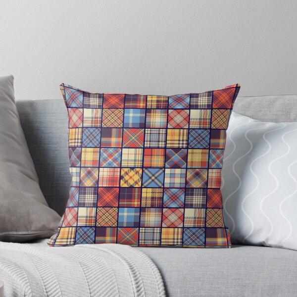 Item preview, Quilting Plaid Fabric Squares  designed and sold by JumpSeatDesign.
