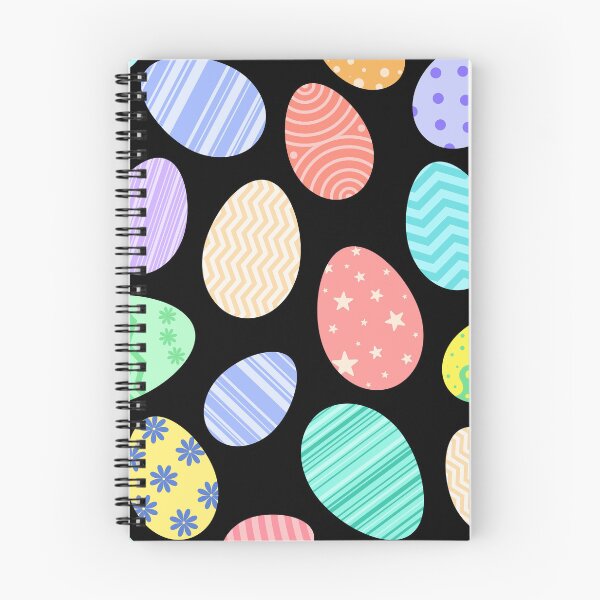 Item preview, Easter Egg Print on Black designed and sold by PinHookPrincess.