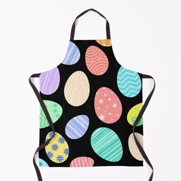 Item preview, Easter Egg Print on Black designed and sold by PinHookPrincess.