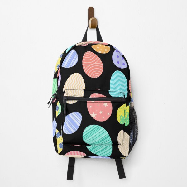 Item preview, Easter Egg Print on Black designed and sold by PinHookPrincess.