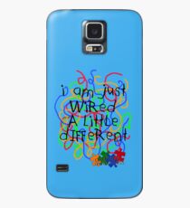 Autism Awareness .. wired a little different Case/Skin for Samsung Galaxy