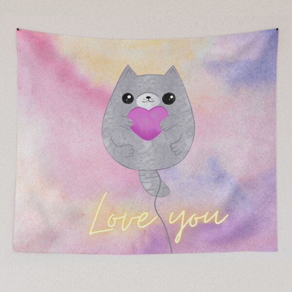 Item preview, Kitty Loves You - Pet Lovers designed and sold by BcreativeTT.