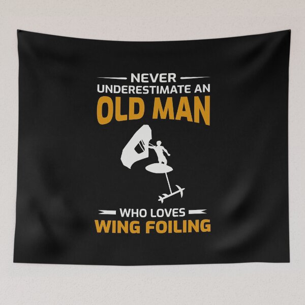 Item preview, Wing Foiling Surfing Dad Grandpa Fathers day designed and sold by CuteDesigns1.