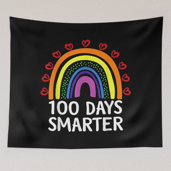 Item preview, 100th Day Of School Teacher, 100 Days Smarter Rainbow designed and sold by PrincessBrogan.