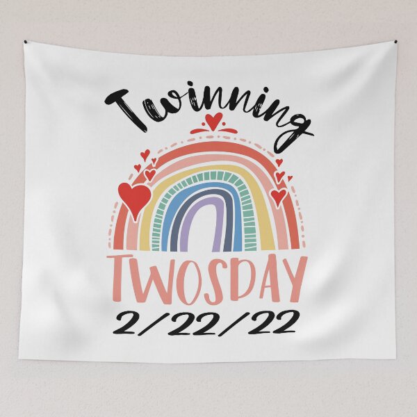 Item preview, Twinning Twosday Tuesday February 22nd 2022 Twinning Twosday designed and sold by ecomdesign.