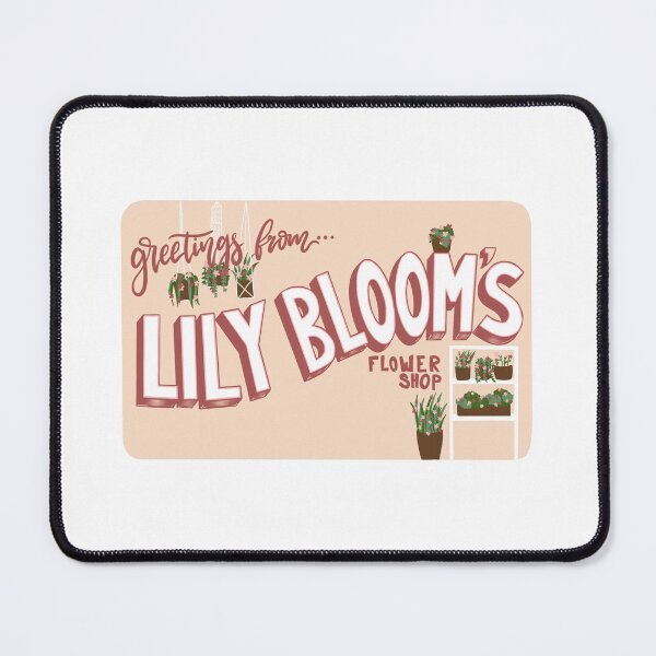 Item preview, Lily Bloom's Flower Shop Greeting Card designed and sold by DoodleSanctuary.