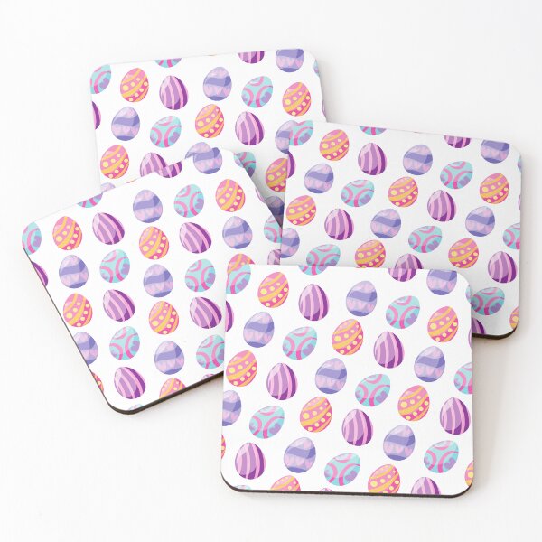Item preview, Purple Easter Egg Print on White designed and sold by PinHookPrincess.