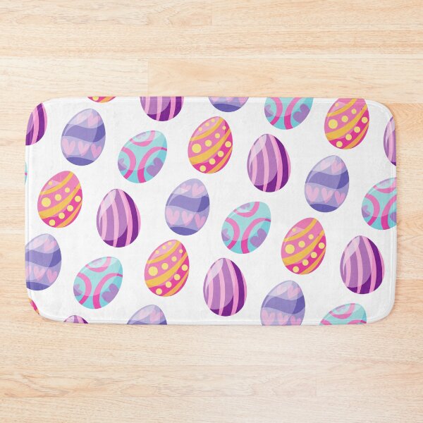 Item preview, Purple Easter Egg Print on White designed and sold by PinHookPrincess.