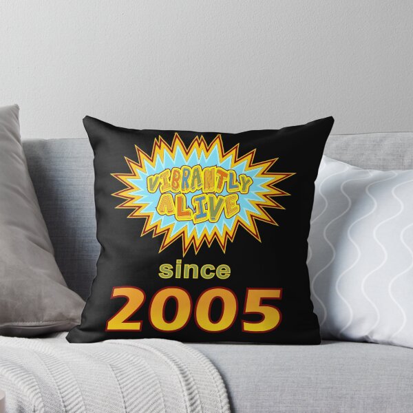 Item preview, Vibrantly Alive Since 2005 Birthday Birth Year designed and sold by artfulnotebook.