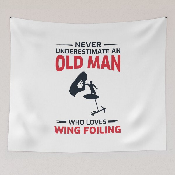 Item preview, Wing Foiling Surfing Dad Grandpa Fathers day designed and sold by CuteDesigns1.