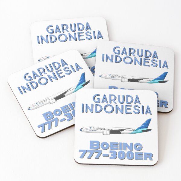 Item preview, Boeing 777-300ER Garuda Indonesia designed and sold by Official Artistic Vehicles.