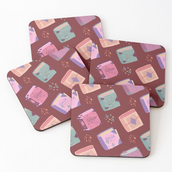 Item preview, Pastel Spellbook Pattern (MAROON) designed and sold by Classicasa.