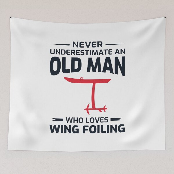 Item preview, Wing Foiling Surfing Dad Grandpa Fathers day designed and sold by CuteDesigns1.