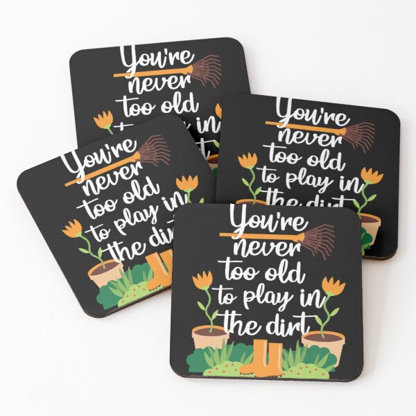 Item preview, Gardening Gardener Funny Never Too Old  designed and sold by MosinTu.