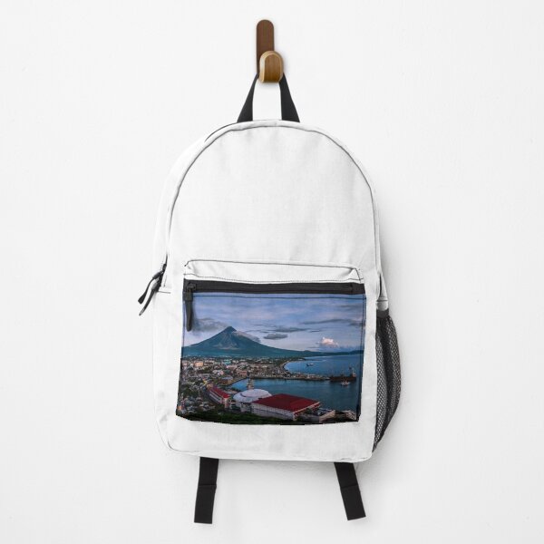 Item preview, Mayon Volcano and Legazpi City sea Port Albay Philippines designed and sold by Pabalonshop.