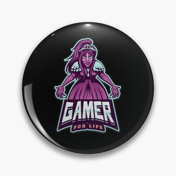 Item preview, Gamer for Life with Different Warrior Princess designed and sold by PRIVARSHU.