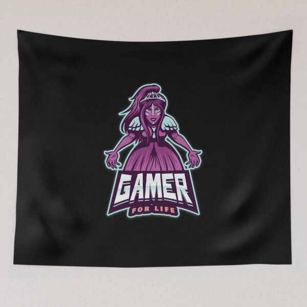 Item preview, Gamer for Life with Different Warrior Princess designed and sold by PRIVARSHU.