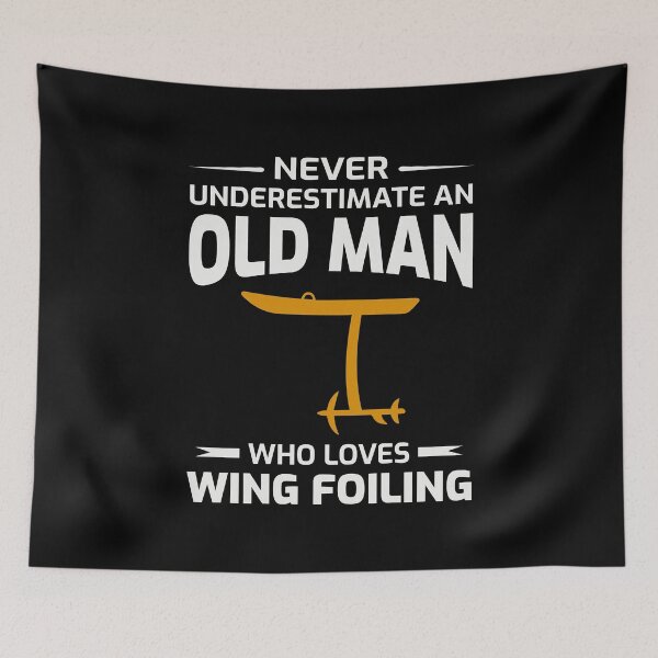 Item preview, Wing Foiling Surfing Dad Grandpa Fathers day designed and sold by CuteDesigns1.