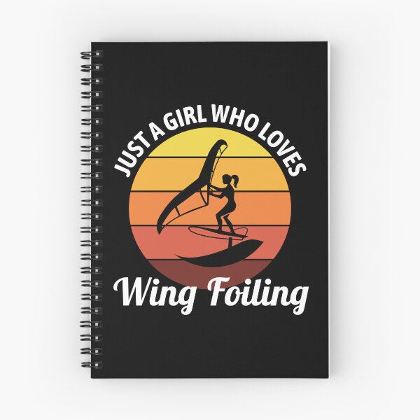 Item preview, Wing Foiling Hydrofoil Surfing Water Sports Vintage Retro  designed and sold by CuteDesigns1.
