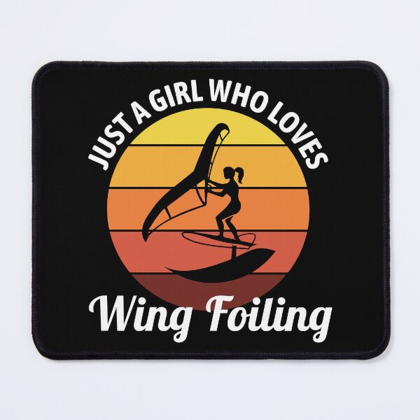 Item preview, Wing Foiling Hydrofoil Surfing Water Sports Vintage Retro  designed and sold by CuteDesigns1.
