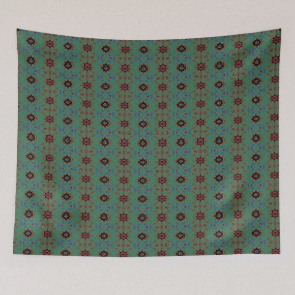 Item preview, African print Colorful black, blue, brown, orange, and green colors.  designed and sold by NaniniDesigns.