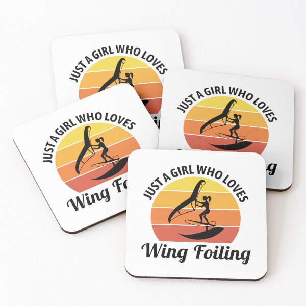 Item preview, Wing Foiling Hydrofoil Surfing Water Sports Vintage Retro  designed and sold by CuteDesigns1.