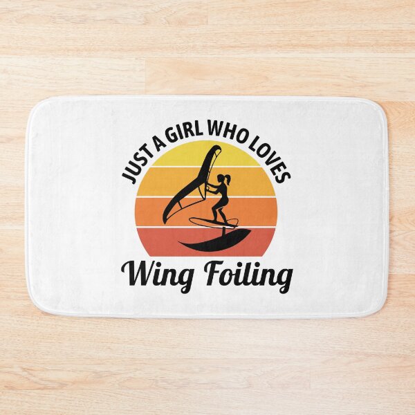 Item preview, Wing Foiling Hydrofoil Surfing Water Sports Vintage Retro  designed and sold by CuteDesigns1.
