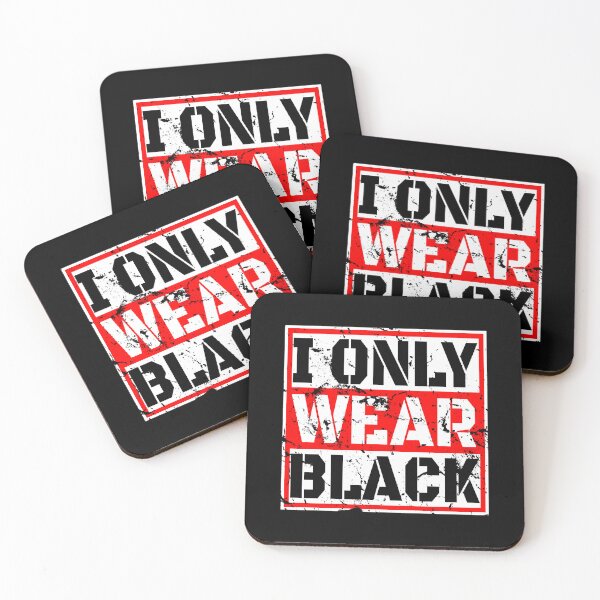 Item preview, i only wear black designed and sold by Recoshet.