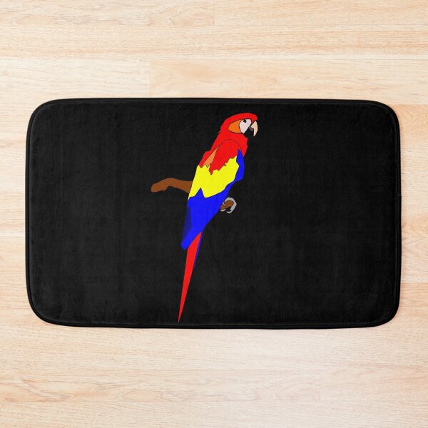 Item preview, Colorful Macaw on a branch designed and sold by Blertz.