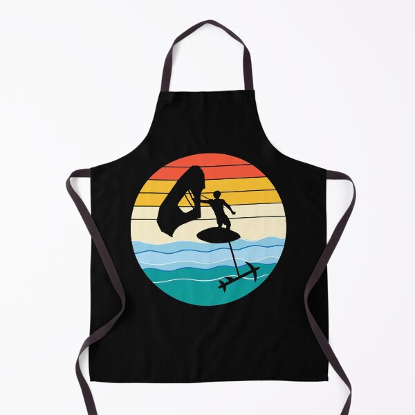 Item preview, Wing Foiling Hydrofoil Surfing Water Sports Vintage Retro  designed and sold by CuteDesigns1.