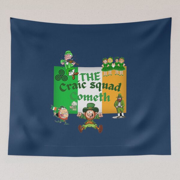 Artikelvorschau, St. Patricks Day Craic Squad entworfen und verkauft von rocklegends99.