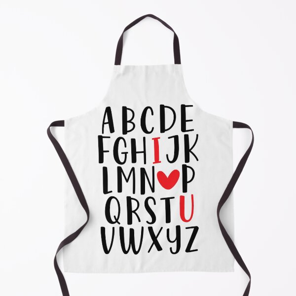Item preview, ABC Alphabet I Love You English Teacher Valentines Day designed and sold by PrincessBrogan.