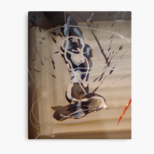 h i g h Metal Print