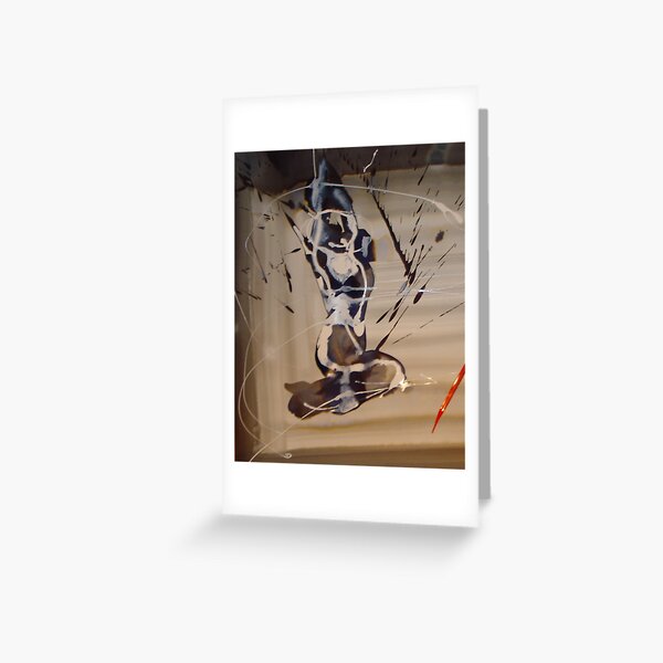 h i g h Greeting Card