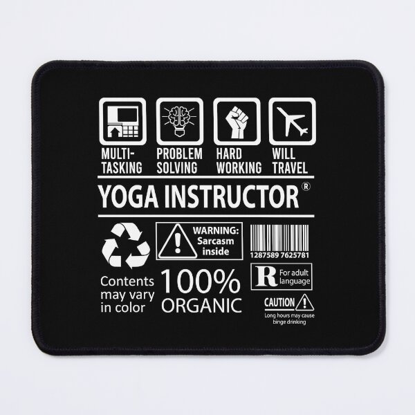 Item preview, Yoga Instructor T Shirt - MultiTasking Certified Job Gift Item Tee designed and sold by sabinacsnm.