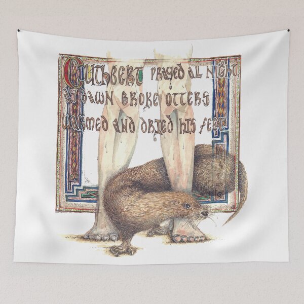 Item preview, St. Cuthbert and the Otter designed and sold by Lindisfarne Scriptorium.