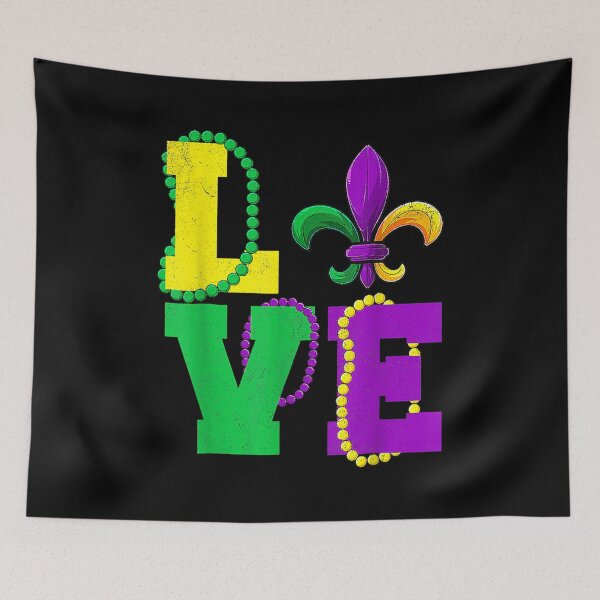 Item preview, I Love Mardi Gras Mardi Gras Fleur De Lis Men Women  designed and sold by wendyy88.