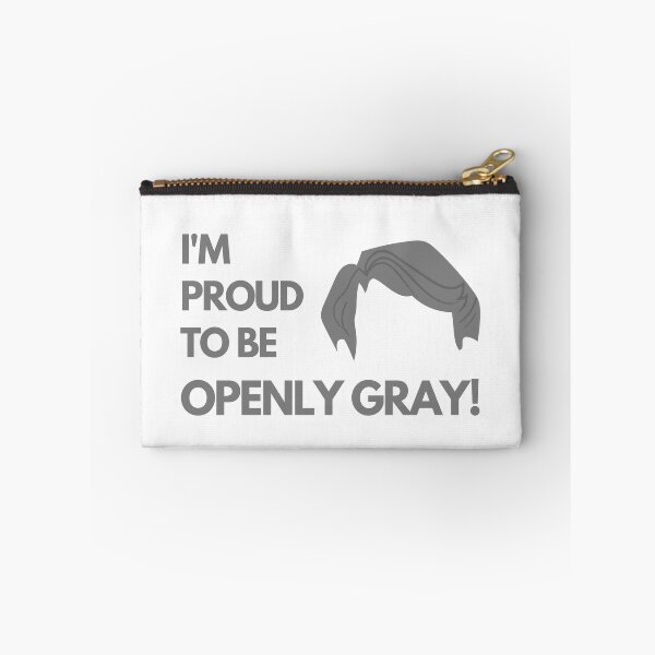 Item preview, Man Proud to be Openly Gray  designed and sold by mschubbybunny.