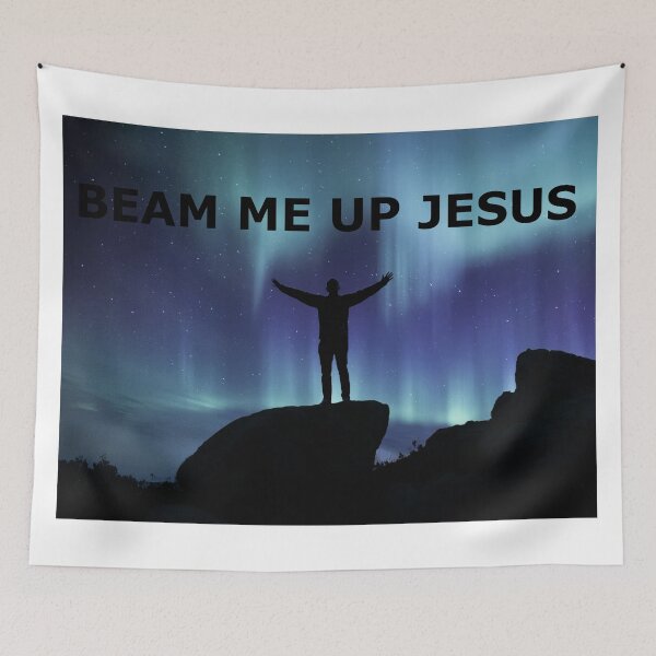 Item preview, Beam me up Jesus designed and sold by Becky Hunter.