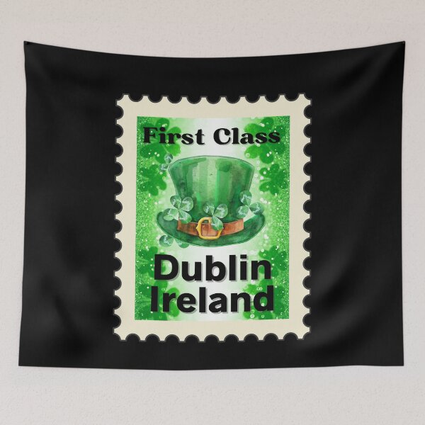 Item preview, First Class Dublin Ireland Stamp designed and sold by IrishPOD.