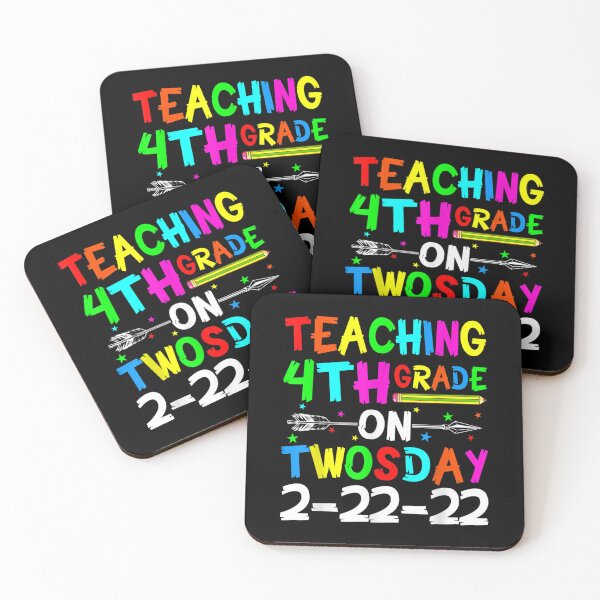 Item preview, Teaching 4th Grade On Twosday 2 22 22 Cute Aka Math Teacher  designed and sold by wendyy88.