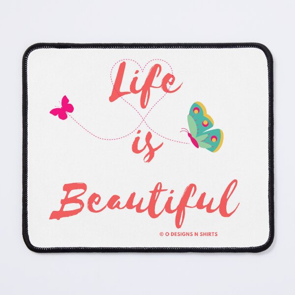 Item preview, Life Is Beautiful designed and sold by ODesignsNShirts.