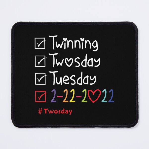 Item preview, Funny Twinning Twosday T quote Twinning Twosday Tuesday 22222, Twin designed and sold by ecomdesign.