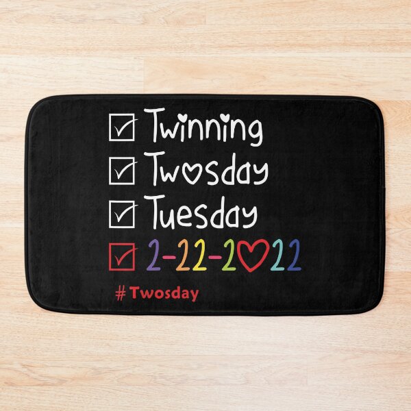 Item preview, Funny Twinning Twosday T quote Twinning Twosday Tuesday 22222, Twin designed and sold by ecomdesign.