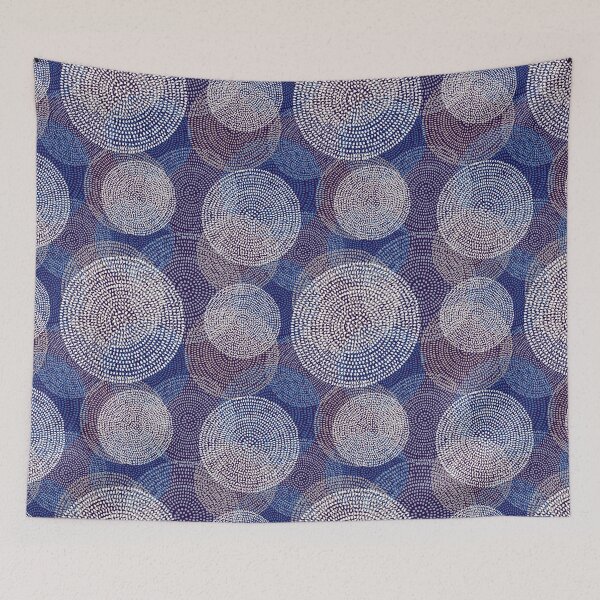 Item preview, Purple Circular Dot Pattern designed and sold by JumpSeatDesign.